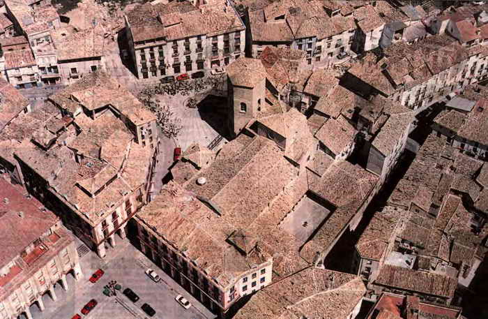 VISTA AÉREA DEL TEMPLO